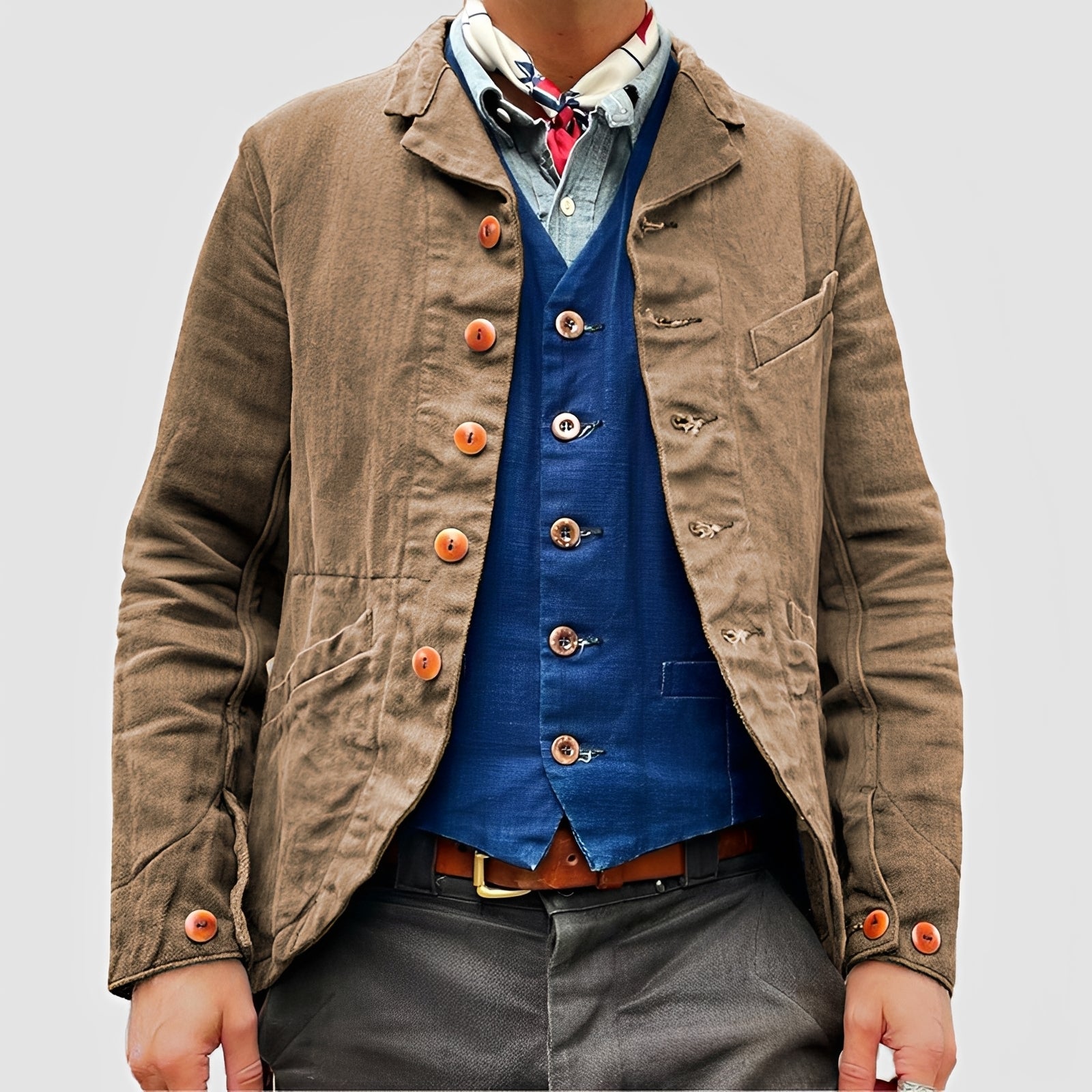 Rick - Casual Multi Pocket Jacket
