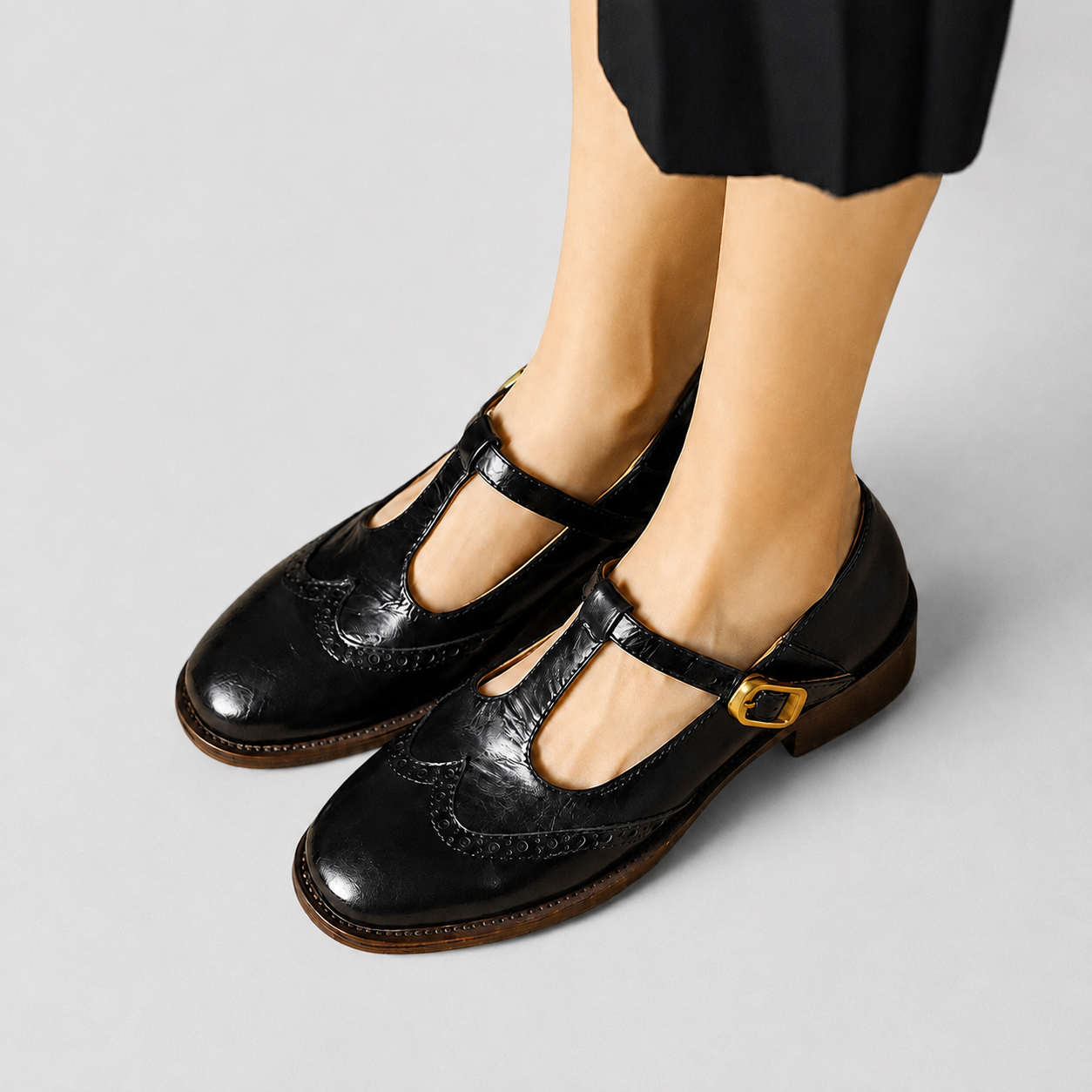 Livian - Vintage Style Heeled Sandals