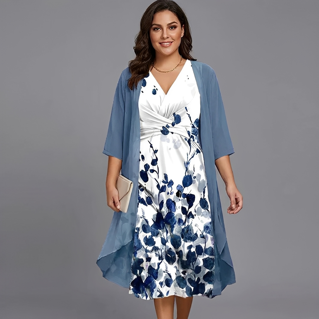Florentina - Flowing Two-Piece Midi Dress