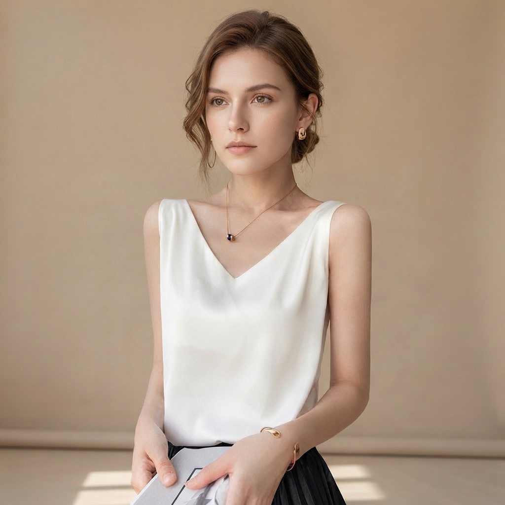 Trina - Stylish V-Neck Top