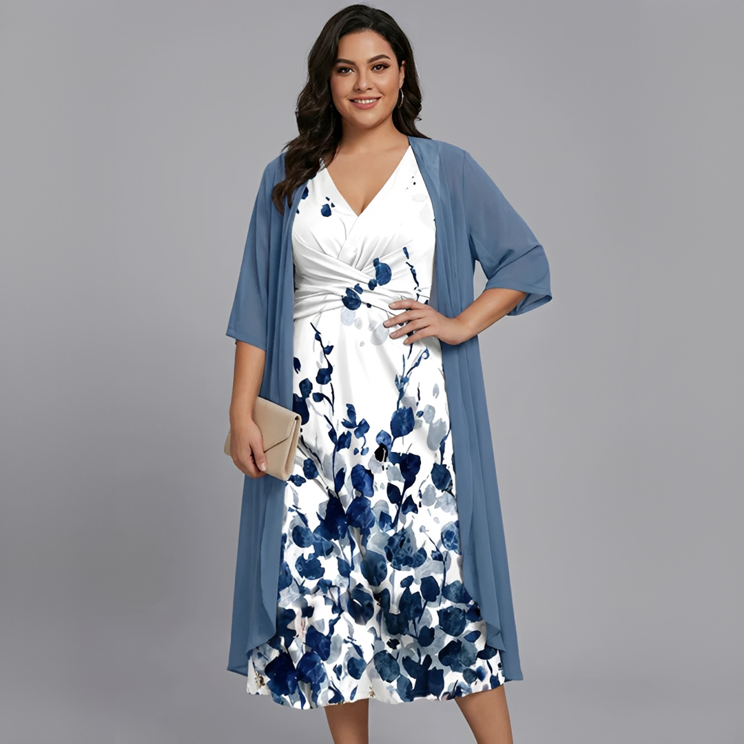 Florentina - Flowing Two-Piece Midi Dress