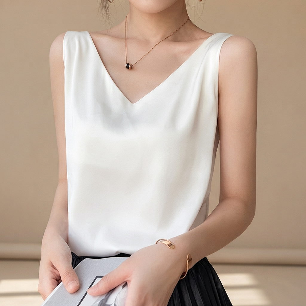 Trina - Stylish V-Neck Top