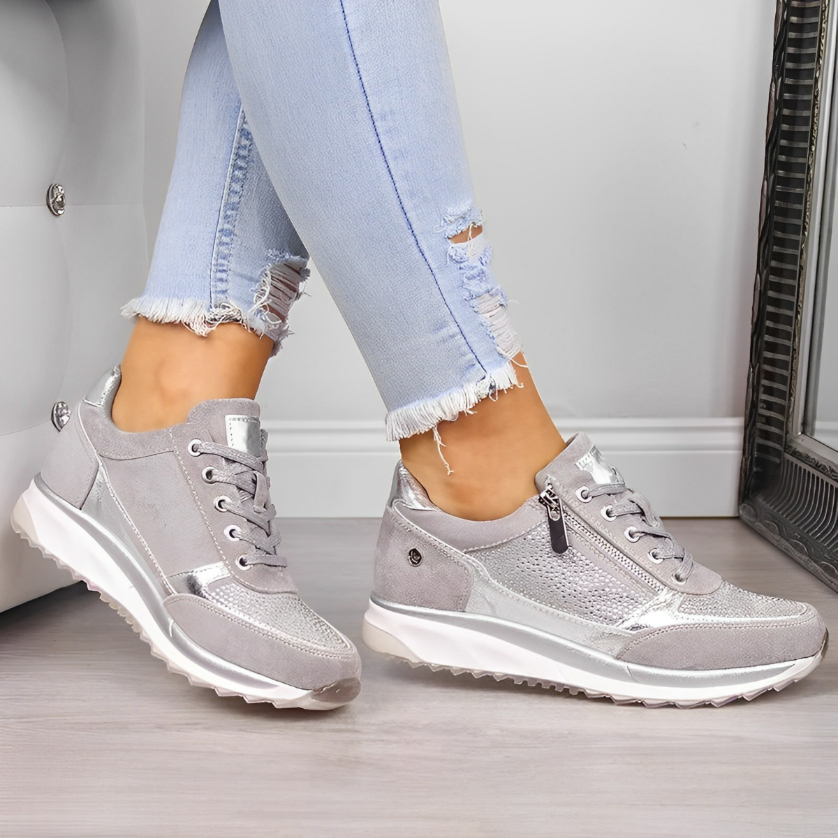 Pro Shoes – Orthopedic Support Shoes with Zipper