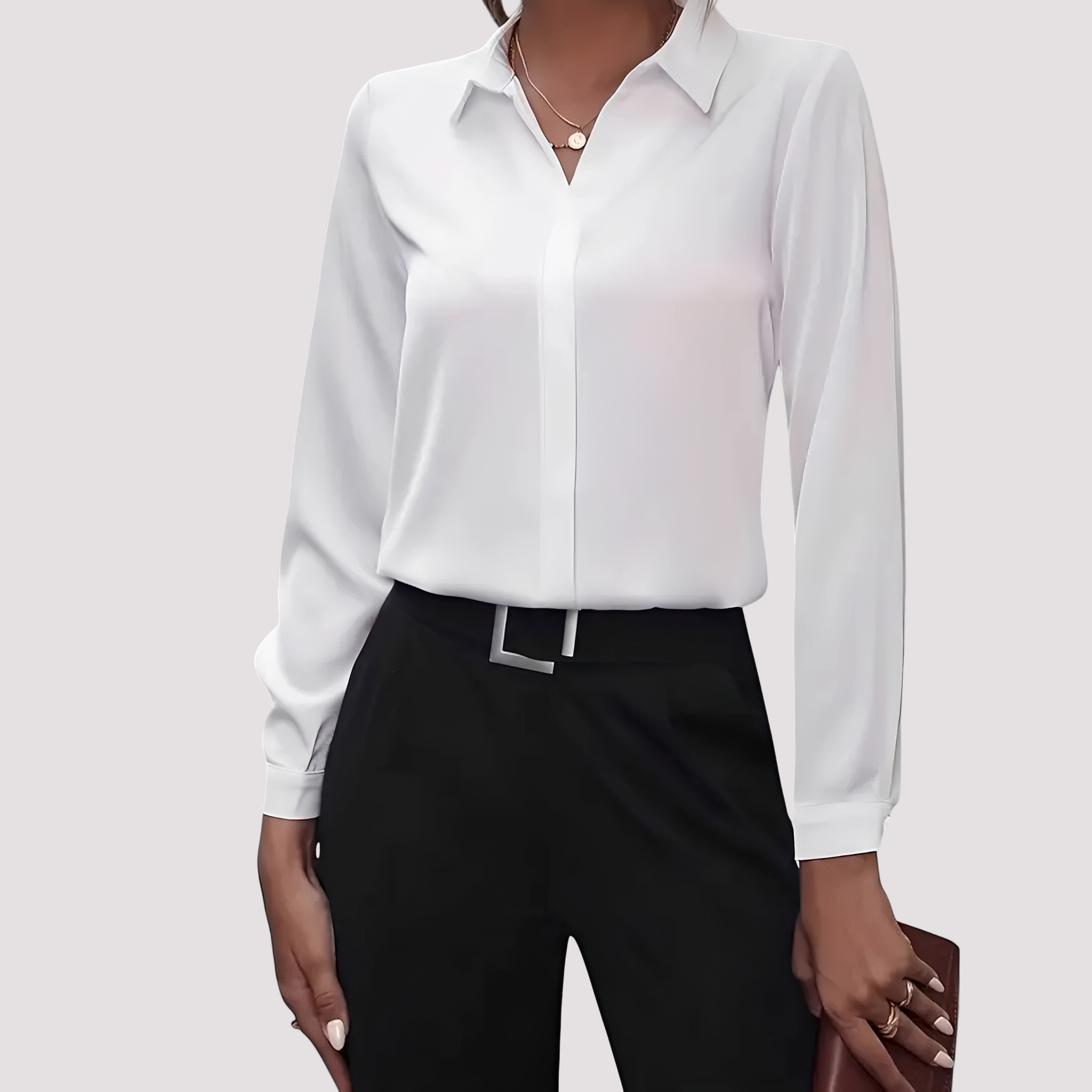 Alisa - Elegant Button-Up Shirt