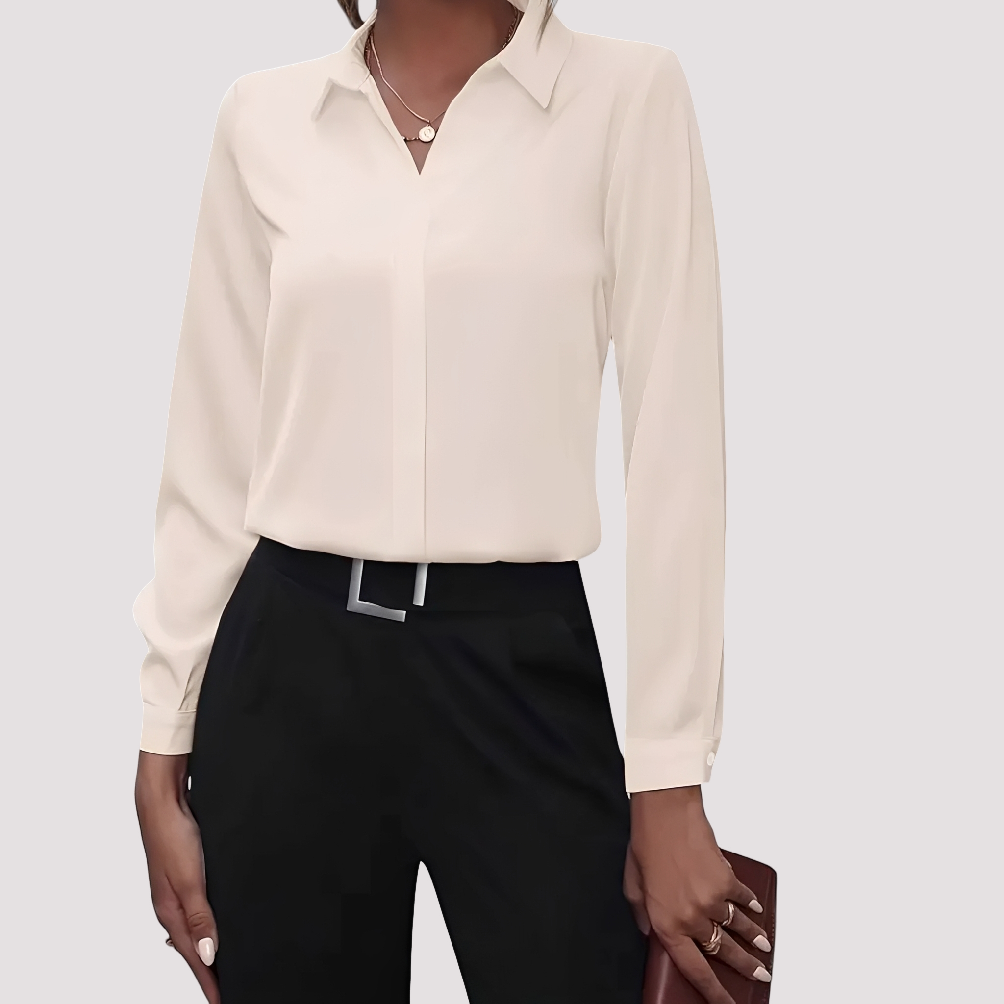 Alisa - Elegant Button-Up Shirt